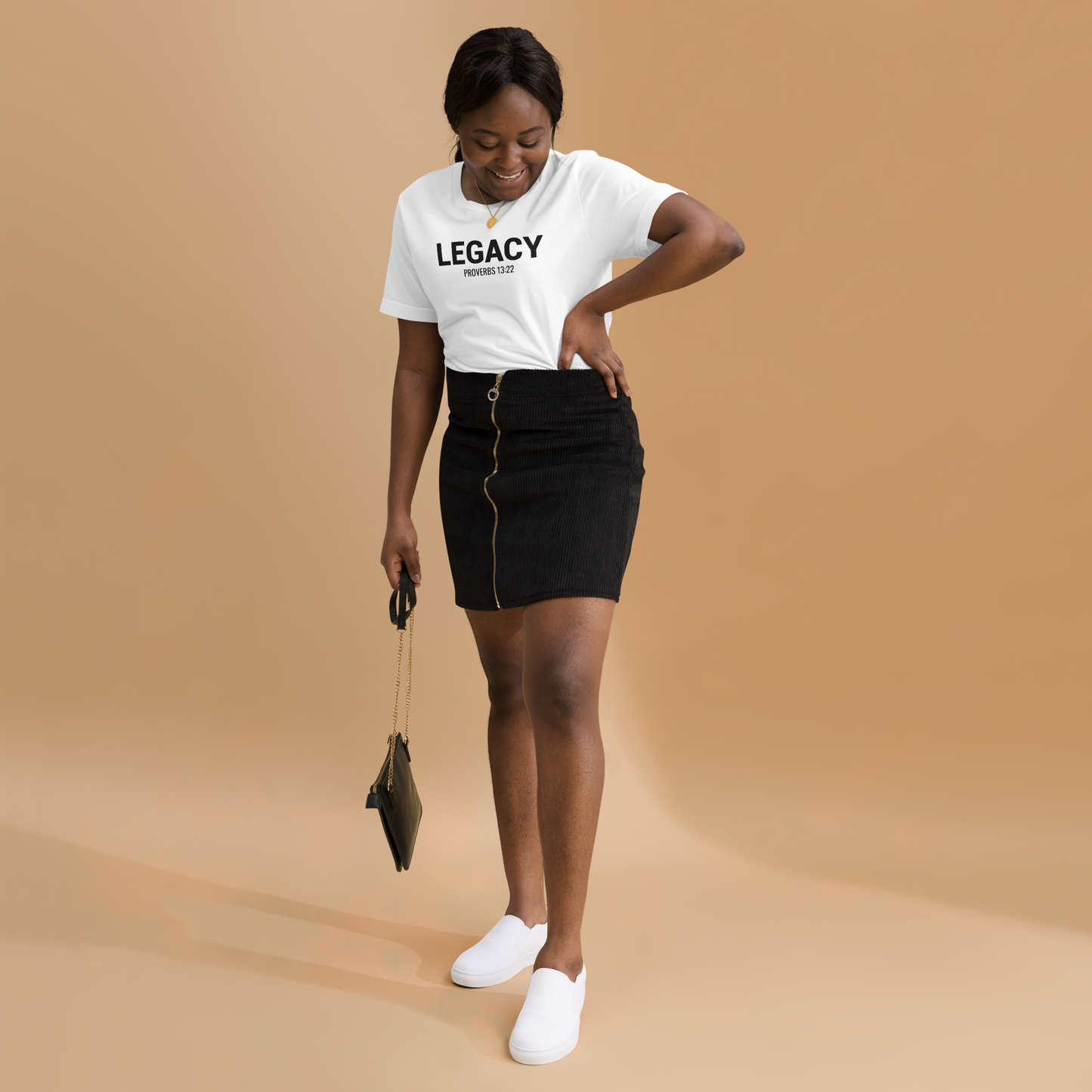 Unisex Legacy T-Shirt Black Text